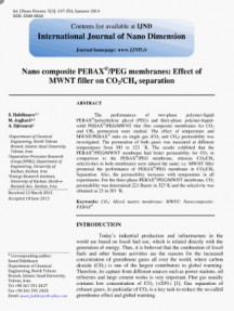 International Journal Of Nano Dimension雜志
